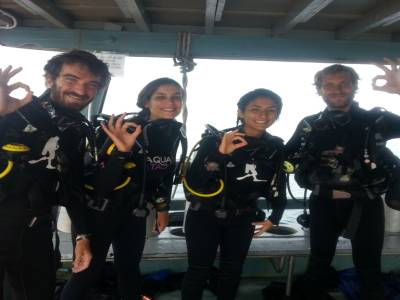 groupe de plongée