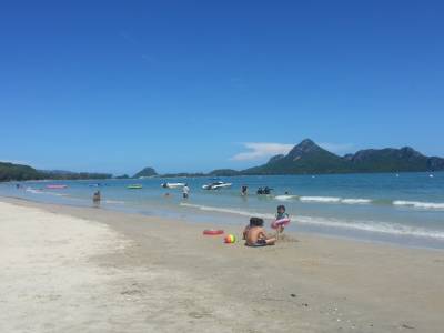 Plage dans un camps militaire