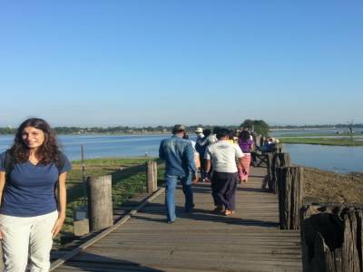 pont en teck de 1km