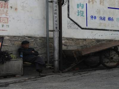 Un p'tit monsieur chinois qui dort