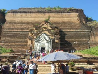 Pagode inachevé, 50m déjà