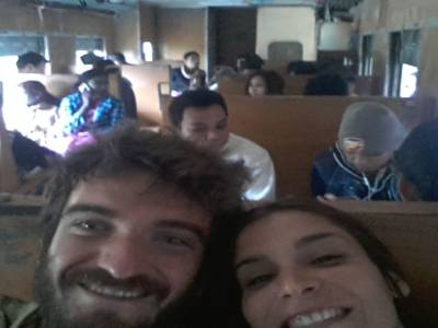 Selfie train