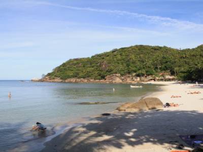La plage de notre hotel...