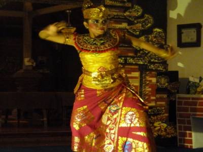 Spectacle de danse balinaise