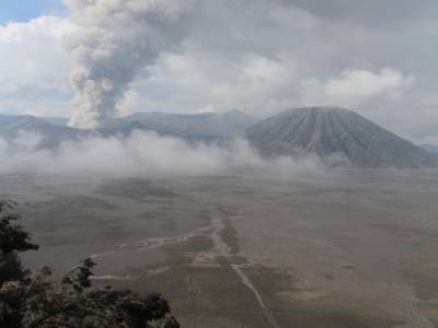 La caldera ou le désert de sable