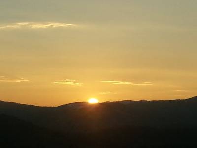 coucher de soleil