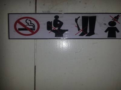 Notice d'utilisation des western toilet