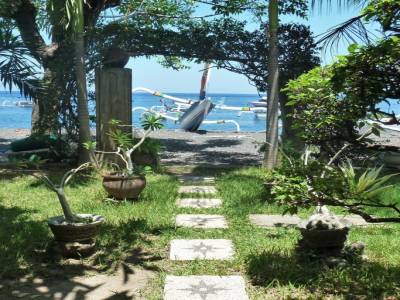 Le jardin de l'hôtel