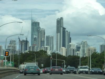 Arrivée à Surfers Paradise