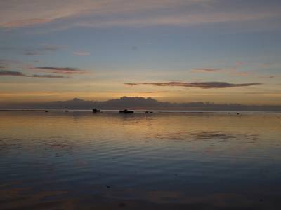 Coucher de soleil à PK 18