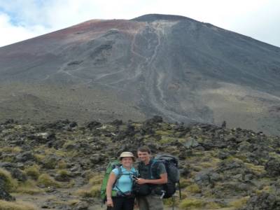 Vue sur le Ngauruhoe