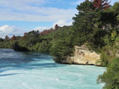 Les chutes d'Huka