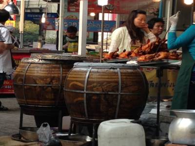 marché près du MBK à BKK