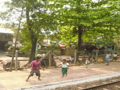 train circulaire de Rangoun