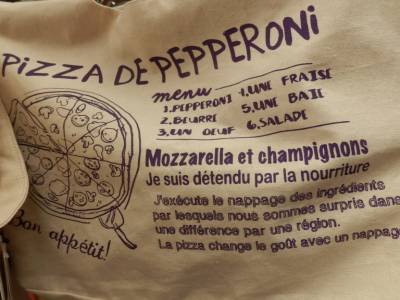 Pizza japonaise