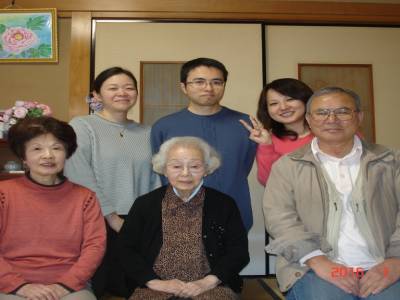 Hiroshi et sa famille