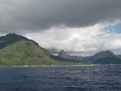la baie d'Opunohu