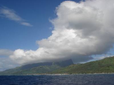 un volcan
