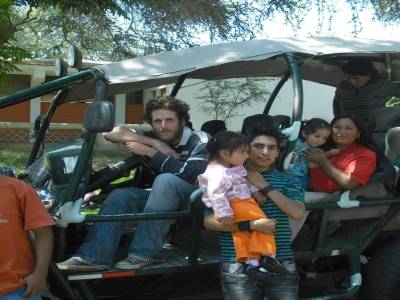 Le buggy et ses passagers