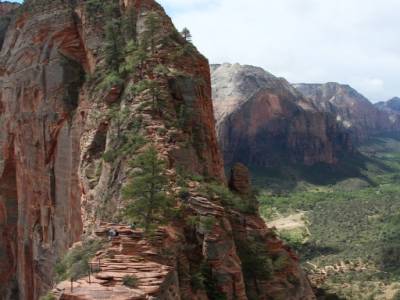 L'arête de Angel's landing