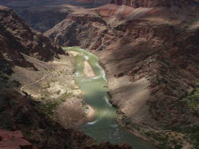 Le fond du grand Canyon