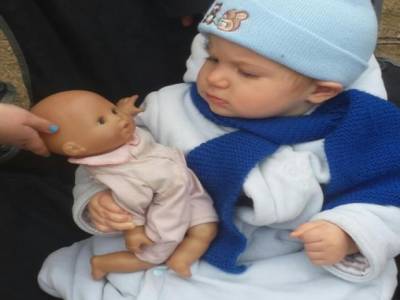 je vous avais dit que Crapou avait eu un bébé 