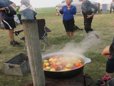 Barbecue mongol