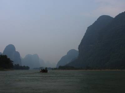 Croisière en petit raft de Guilin à Yangshuo