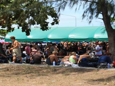 Tous les backpacks quittant Koh Pha Ngan
