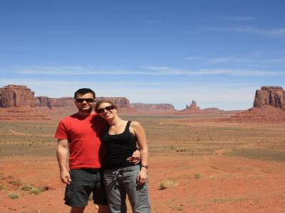 Re nous à Monument Valley 