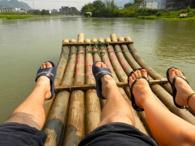Doigts de pied en éventail!