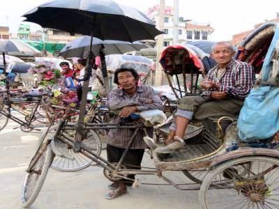 Parking de rickshaws