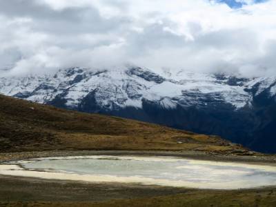 Sur le chemin du lac de glace (4600m)