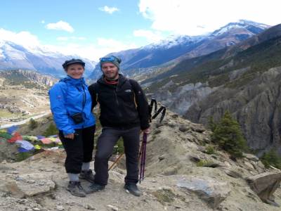 Sur les hauteurs de Manang