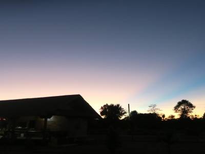 La nuit qui tombe