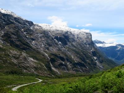 Sur la route de Milford sound