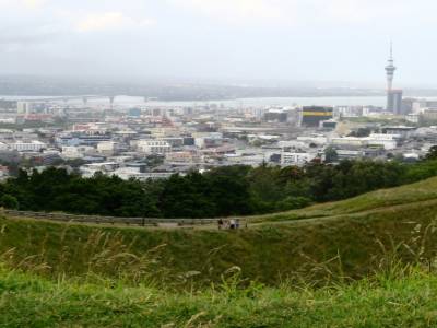 Auckland vu du Mont Eden