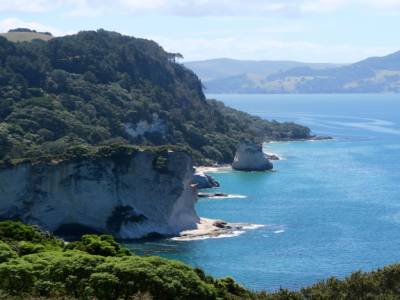 Falaises de la péninsule de Coromandel