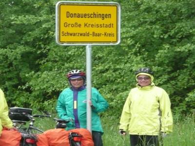 Arrivée à DANAUESCHINGEN