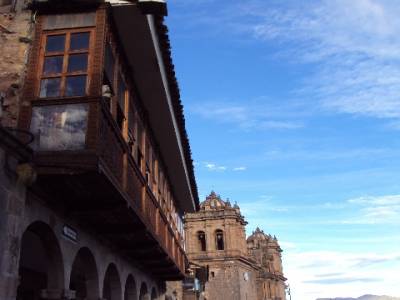 Cusco - magnifiques balcons coloniaux