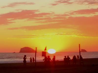coucher de soleil