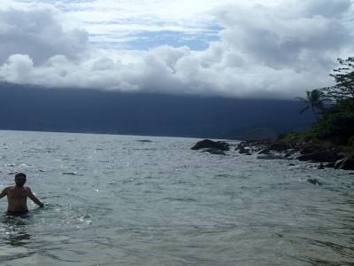 Plage au sud de l'ile