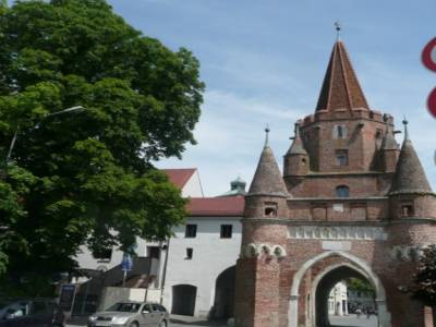 Porte de la ville à INGOLSTAST