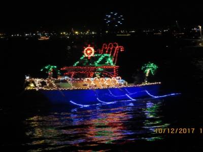 baie de san diego, parade de noel 10 décembre 2017