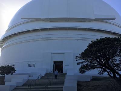 observatoir du mont palomar, pres de oceanside ,californie,janvier 2018