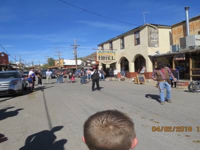 oatman,arizona,fébvrier 2018