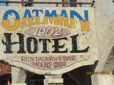 oatman,arizona,fébvrier 2018