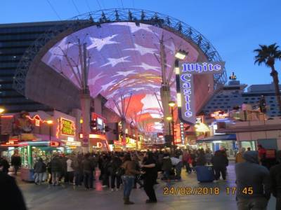 freemont street, las vegas,usa