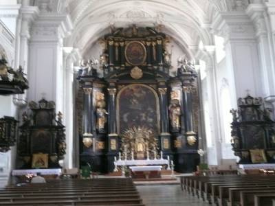 Centrale hydro-électrique sur le DANUBE ou Eglise ST PAUL à PASSAU