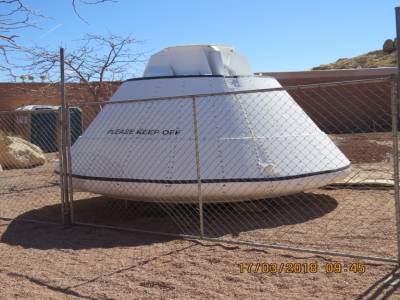 cratere de météorite de winslow,arizona ,usa